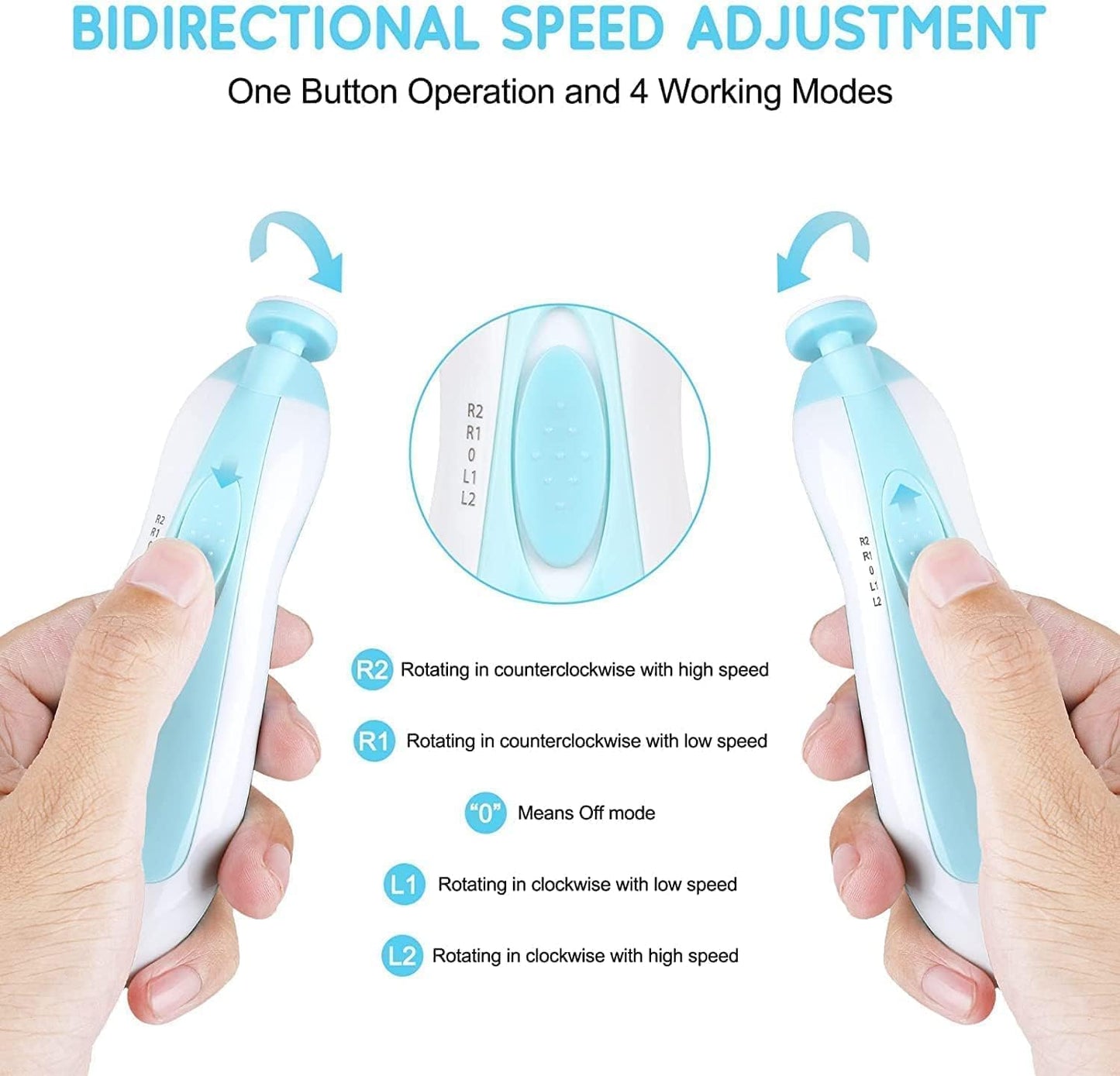 LED Baby Nail Trimmer – Safe, Silent & Parent‑Approved