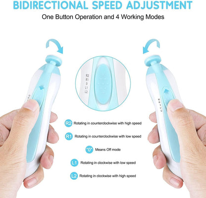 LED Baby Nail Trimmer – Safe, Silent & Parent‑Approved